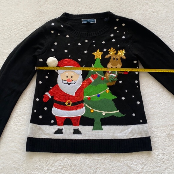 Christmas ugly women’s sweater size LP - Picture 2 of 5
